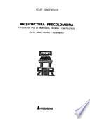 libro Arquitectura Precolombina