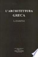 libro L Archittettura Greca, Descritta E Dimostrata Coi Monumenti. (fács. De La Edición De 1834)