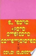 libro El Teatro Hispanoamericano Contemporáneo