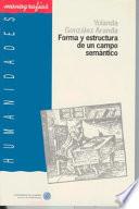 libro Forma Y Estructura De Un Campo Semántico: A Propósito De La Sustancia De Contenido  Moverse  En Español