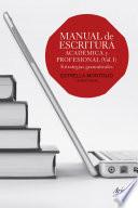 libro Manual De Escritura Académica Y Profesional