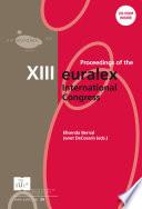 libro Proceedings Of The Xiii Euralex International Congress