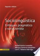 libro Sociolingüística
