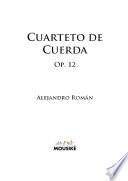libro Spa Cuarteto De Cuerda Op 12