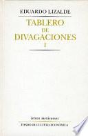 libro Tablero De Divagaciones, I