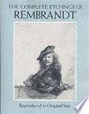 libro The Complete Etchings Of Rembrandt