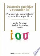 libro Desarrollo Cognitivo Y Educación