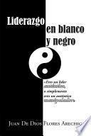 libro Liderazgo En Blanco Y Negro