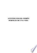 libro Antonio Soler Andrés