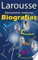 libro Diccionario Esencial Biografías