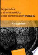 libro Ley Periódica Y Sistema Periódico De Los Elementos De Mendeleiev