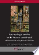 libro Antropología Médica En La Europa Meridional