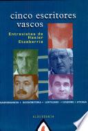 libro Cinco Escritores Vascos
