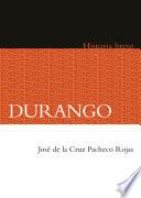 libro Durango. Historia Breve