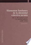 libro Elementos Fundantes De La Identidad Colectiva Navarra