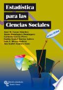 libro Estadística Para Las Ciencias Sociales