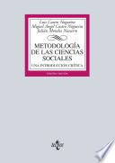 libro Metodología De Las Ciencias Sociales