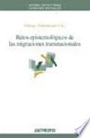 libro Retos Epistemológicos De Las Migraciones Transnacionales