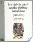 libro Un Siglo De Poesía Satírico Burlesca Periodística