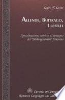 libro Allende, Buitrago, Luiselli