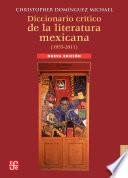 libro Diccionario Crítico De La Literatura Mexicana (1955 2011)