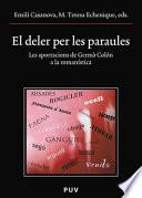 libro El Deler Per Les Paraules