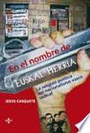 libro En El Nombre De Euskal Herria