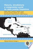 libro Historia, Intrahistoria Y Compromiso Social En Siete Poetas Hispánicos