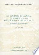 libro Los Corrales De Comedias De Madrid, 1632 1745