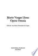 libro Mario Vargas Llosa