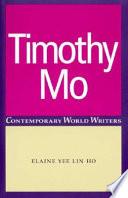 libro Timothy Mo