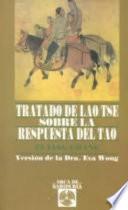 libro Tratado De Lao Tse Sobre La Respuesta Del Tao