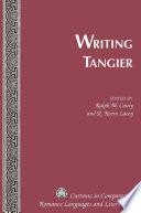 libro Writing Tangier