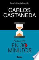 libro Carlos Castaneda Para Leer En 30 Minutos