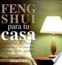 libro Feng Shui Para Tu Casa / Feng Shui For Your Home
