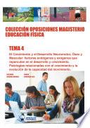 libro Colección Oposiciones Magisterio Educación Física. Tema 4
