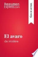 libro El Avaro De Molière (guía De Lectura)