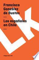 libro Los Españoles En Chile