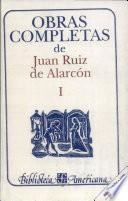 libro Obras Completas De Juan Ruiz De Alarcon I