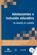 libro Adolescentes E Inclusión Educativa