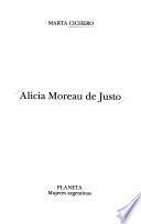 libro Alicia Moreau De Justo