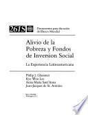 libro Alivio De La Pobreza Y Fondos De Inversión Social