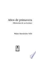 libro Años De Primavera