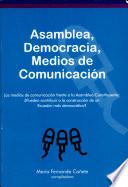 libro Asamblea, Democracia, Medios De Comunicación