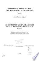 libro Ascensiones Y Exploraciones En Los Andes Ecuatorianos