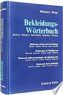libro Bekleidungs Wörterbuch