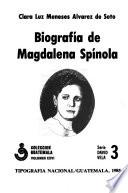 libro Biografía De Magdalena Spínola