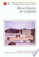 libro Breve Historia De Coahuila