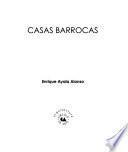 libro Casas Barrocas