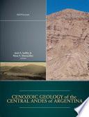 libro Cenozoic Geology Of The Central Andes Of Argentina